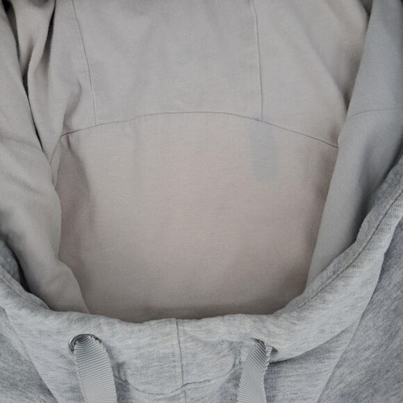 Lululemon Split Pullover Hoodie Sweatshirt Heathered Light Grey Womens Size 6 - Picture 5 of 7